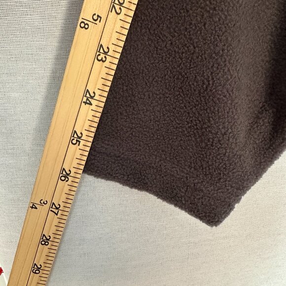 CROSSLAND MEN S FLEECE JACKET WALKER BRENDING, ZIPPER-UP, FRONT POCKETS, SIZE L - Picture 11 of 12